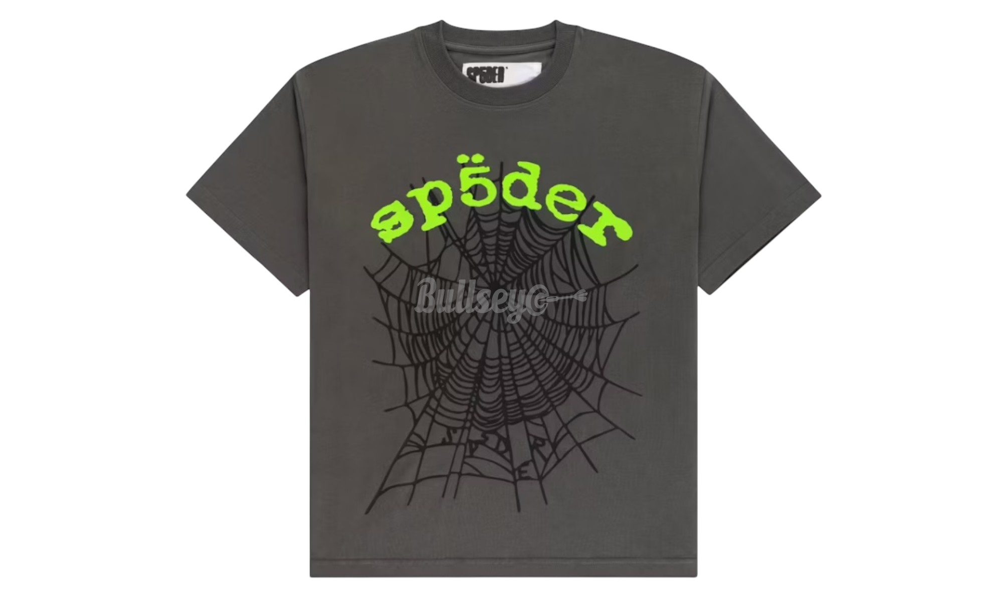 Sp5der Slate Grey OG Web V2 T-Shirt-Bullseye Sneaker Boutique