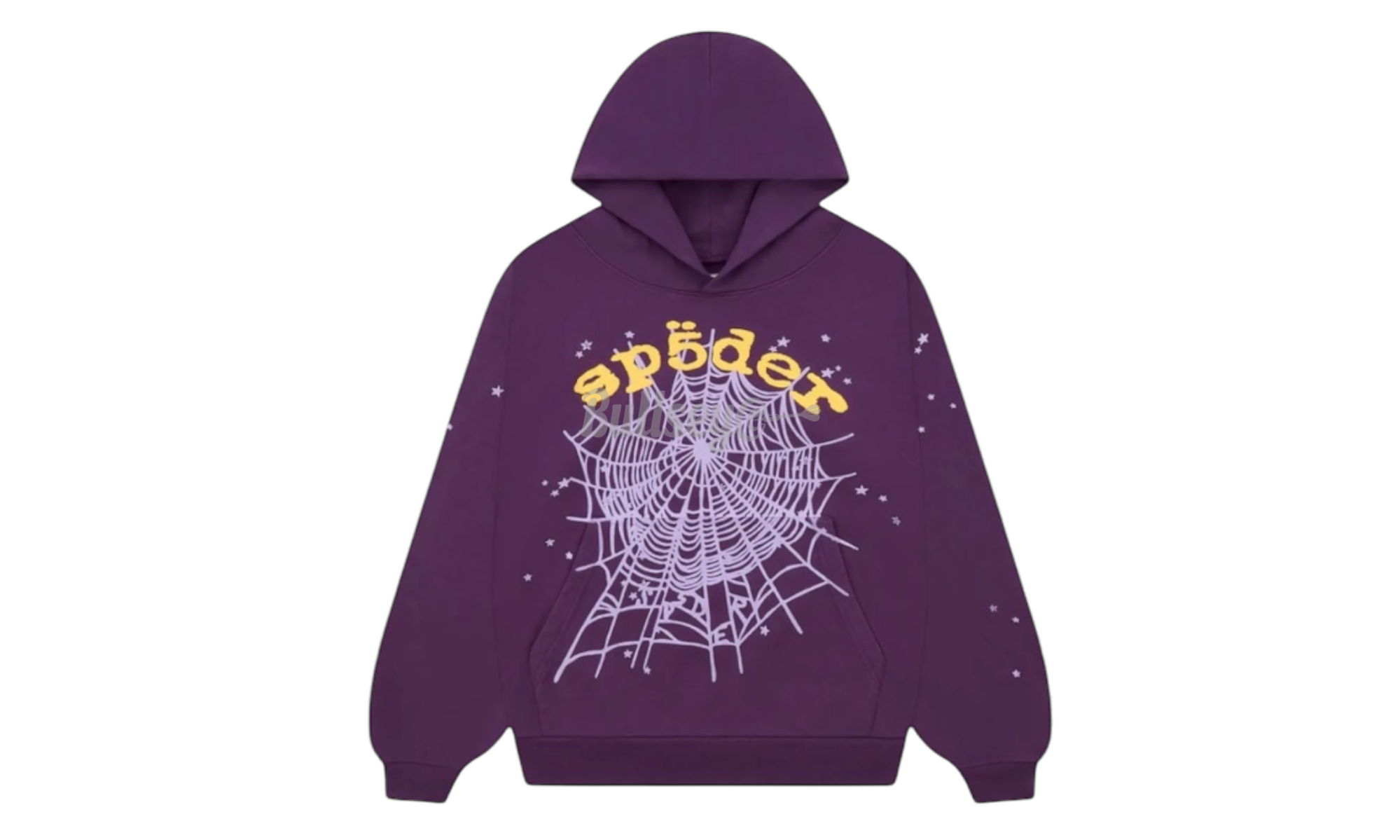 Sp5der Star OG Web V2 Purple Hoodie | BullseyeSB