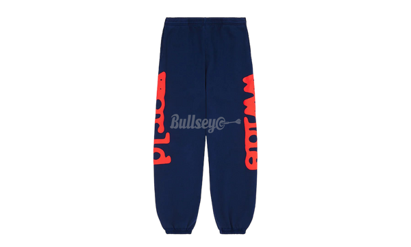 Spider Beluga Navy Sweatpants-Bullseye Sneaker mean Boutique