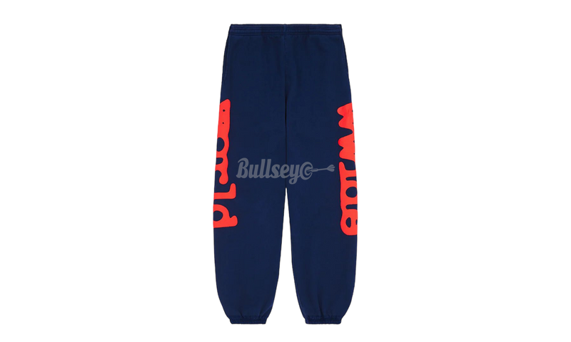 Spider Beluga Navy Sweatpants-Bullseye Sneaker fluorescent Boutique