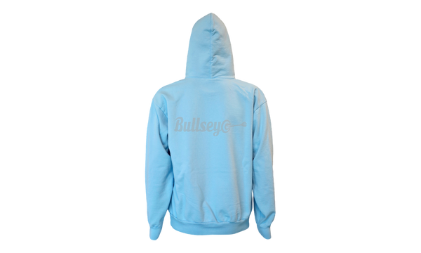 Spider Worldwide White Letters Sky Blue Hoodie