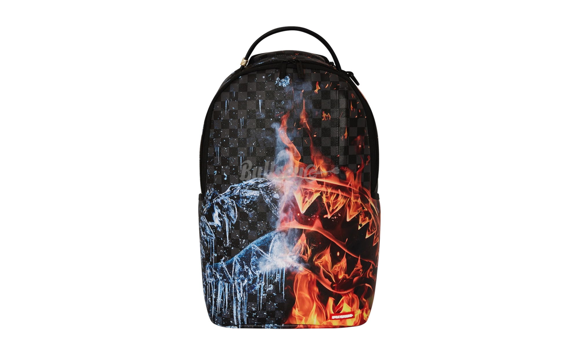 Sprayground Fire & Ice Shark DLXSV Backpack-Bullseye Sneaker Boutique