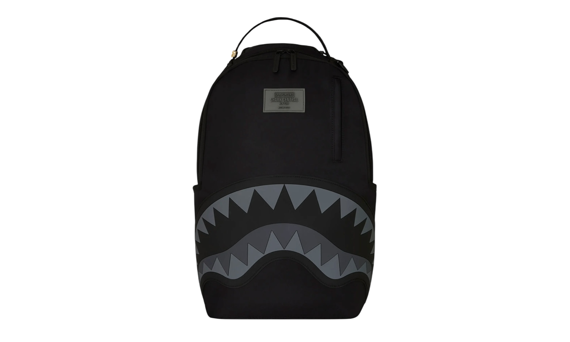 Sprayground Shark Central Nylon Black Backpack-Bullseye Sneaker Boutique