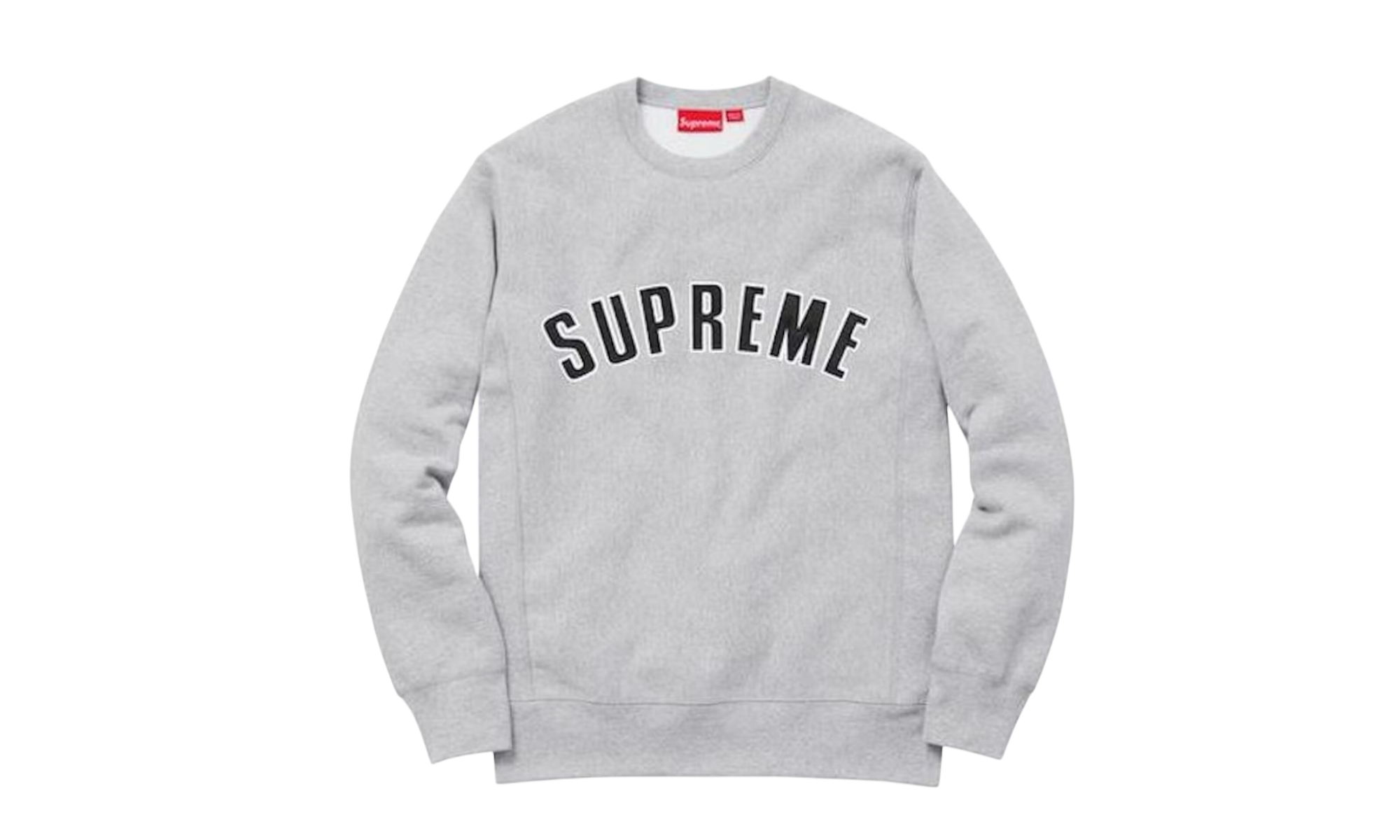 Supreme Arch Logo Grey Crewneck-Rs-flyfishing Sneakers Sale Online