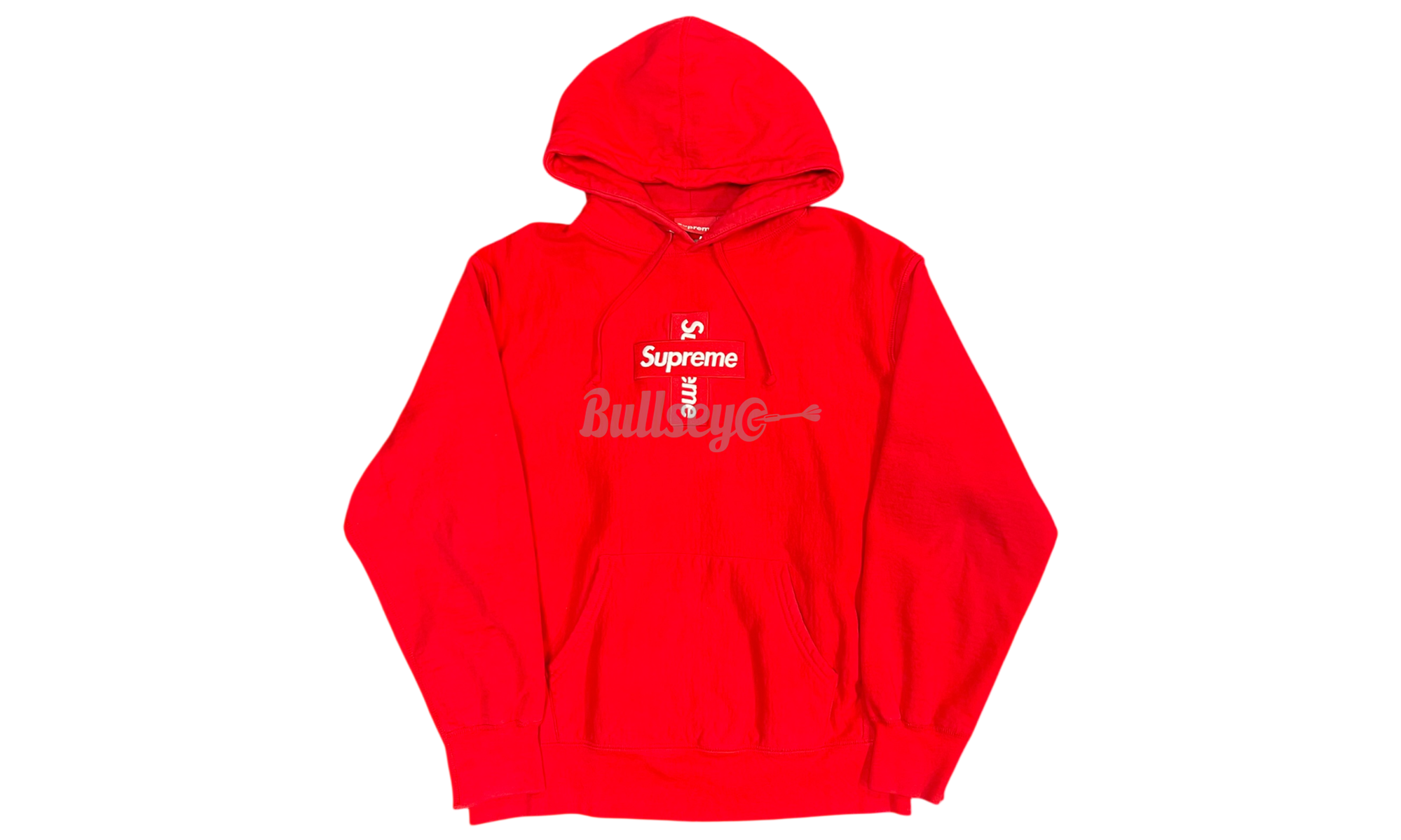 Supreme Cross Box Logo Red Hoodie (PreOwned)-Rs-flyfishing Sneakers Sale Online