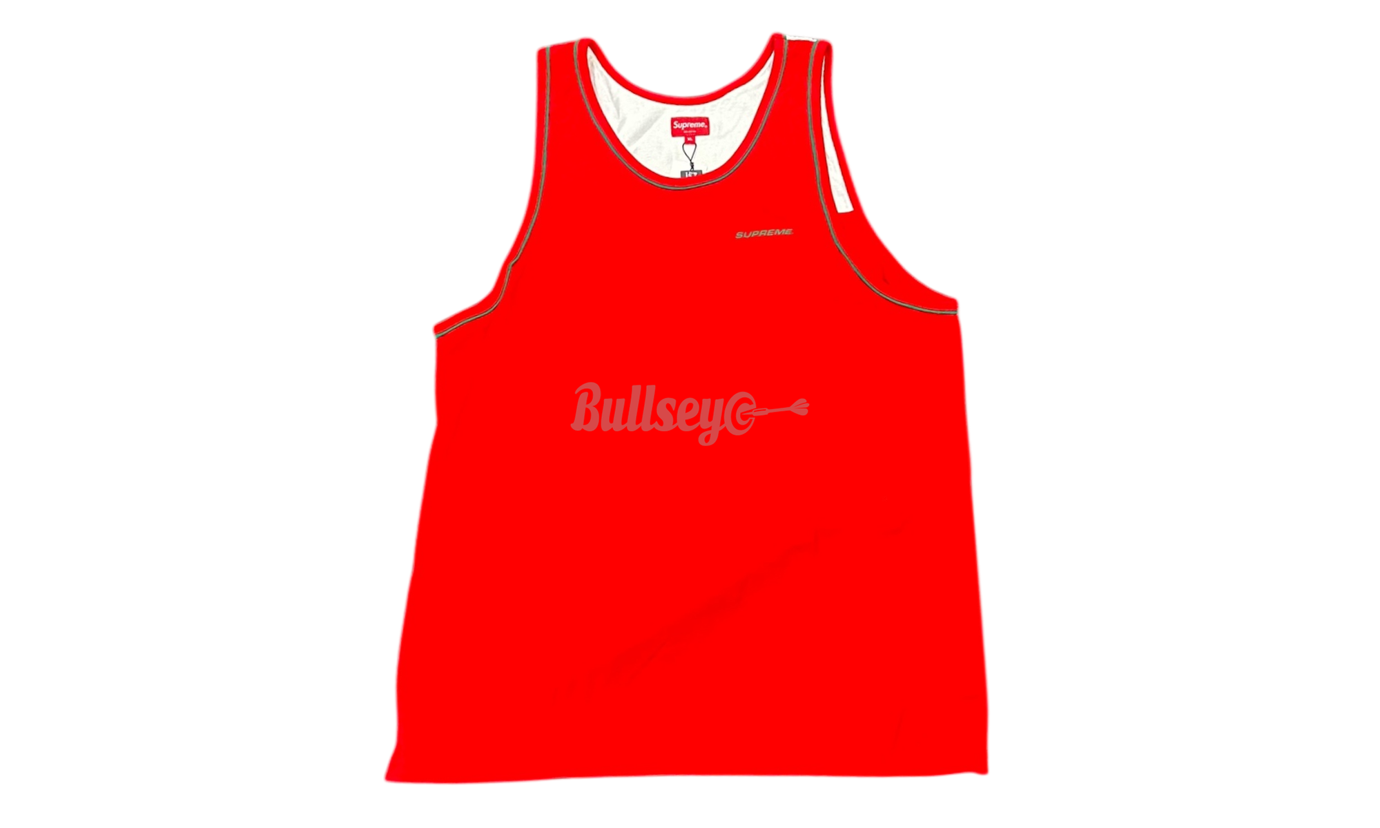 Supreme Red/Green Logo Tank Top