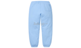 Supreme Satin Applique Baby Blue Sweatpants