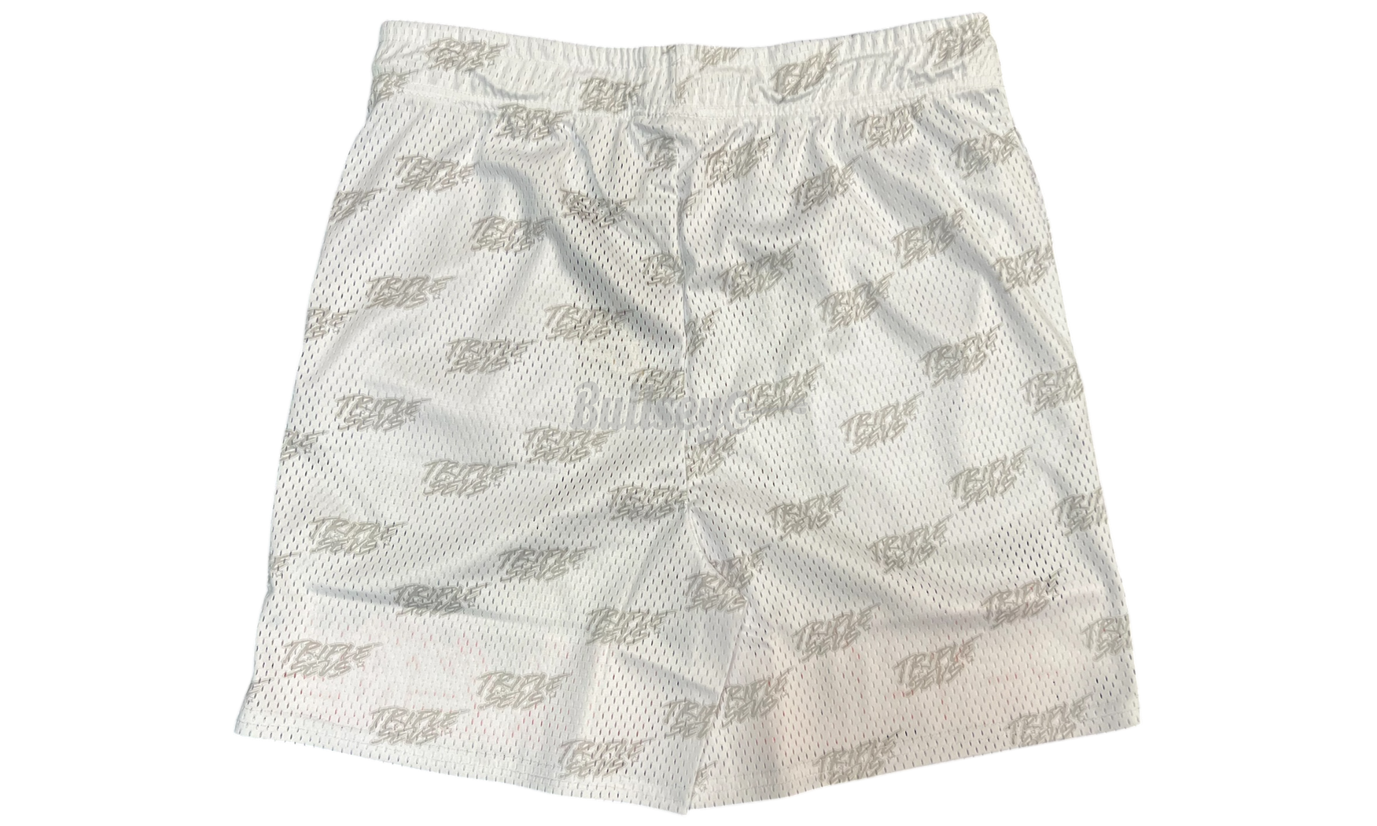 Triple Sevens White/Pink Mesh Shorts