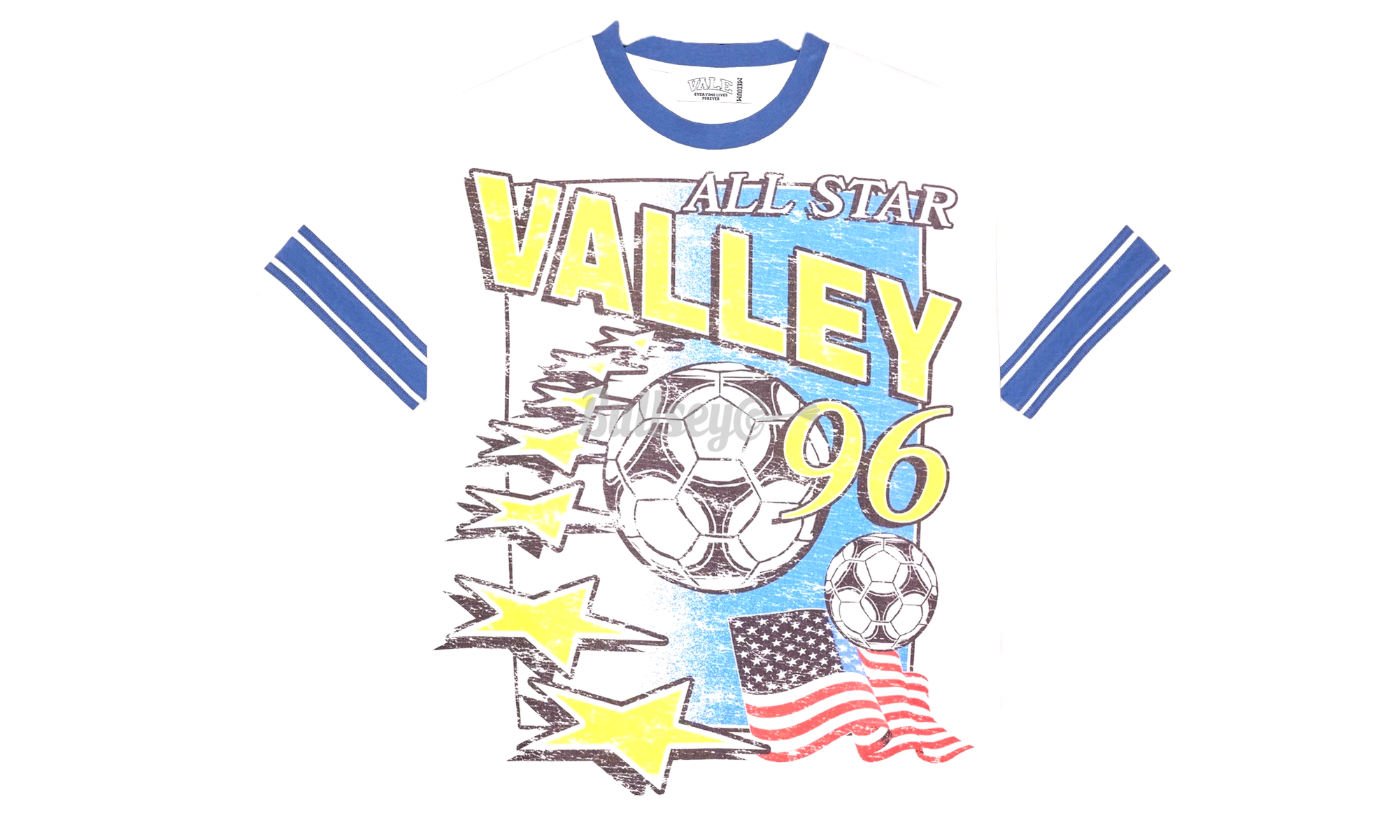 Vale Forever All-Star White T-Shirt (PreOwned)-Bullseye Sneaker Boutique