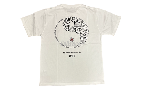 What The Force Circe Logo White