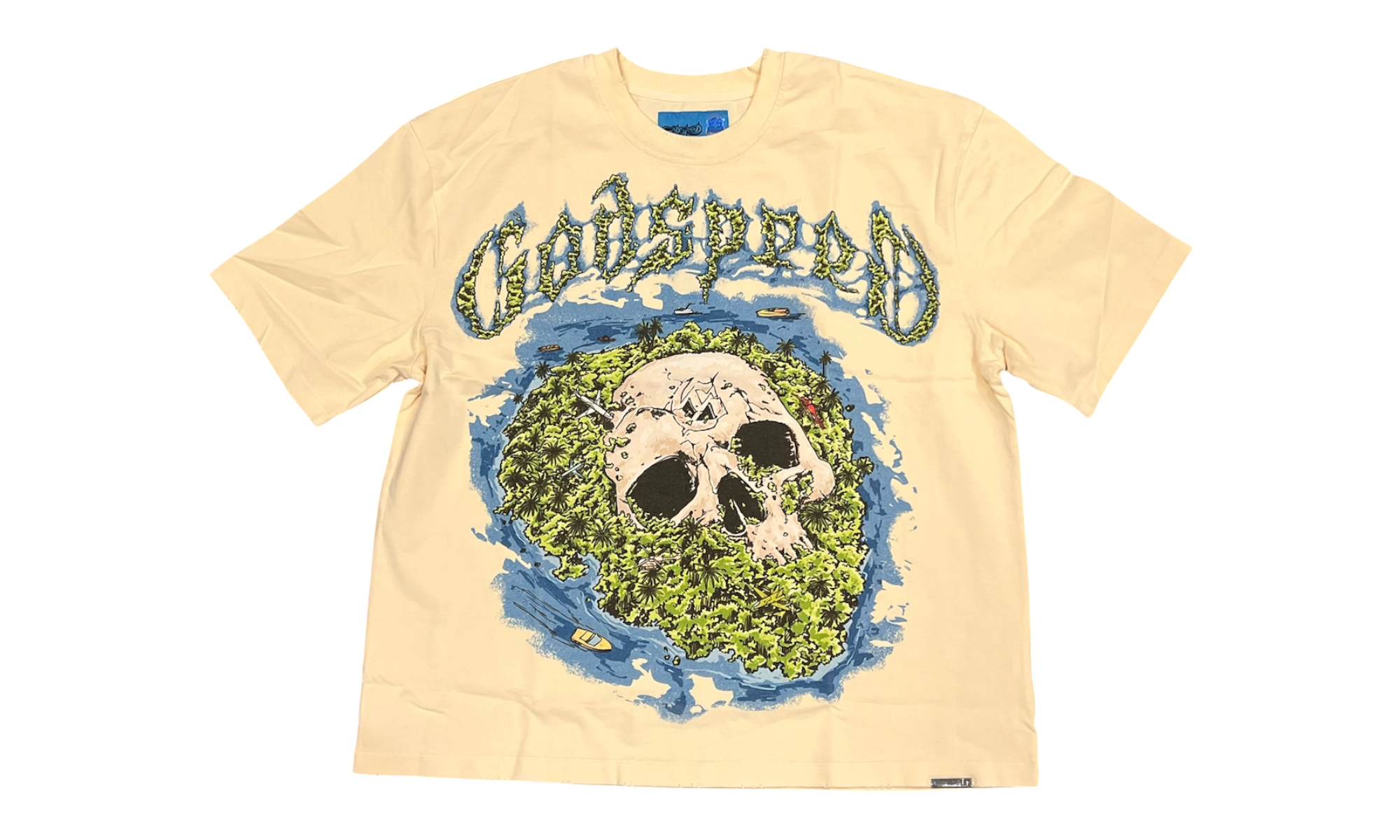 Godspeed Skull Island II Bone T-Shirt