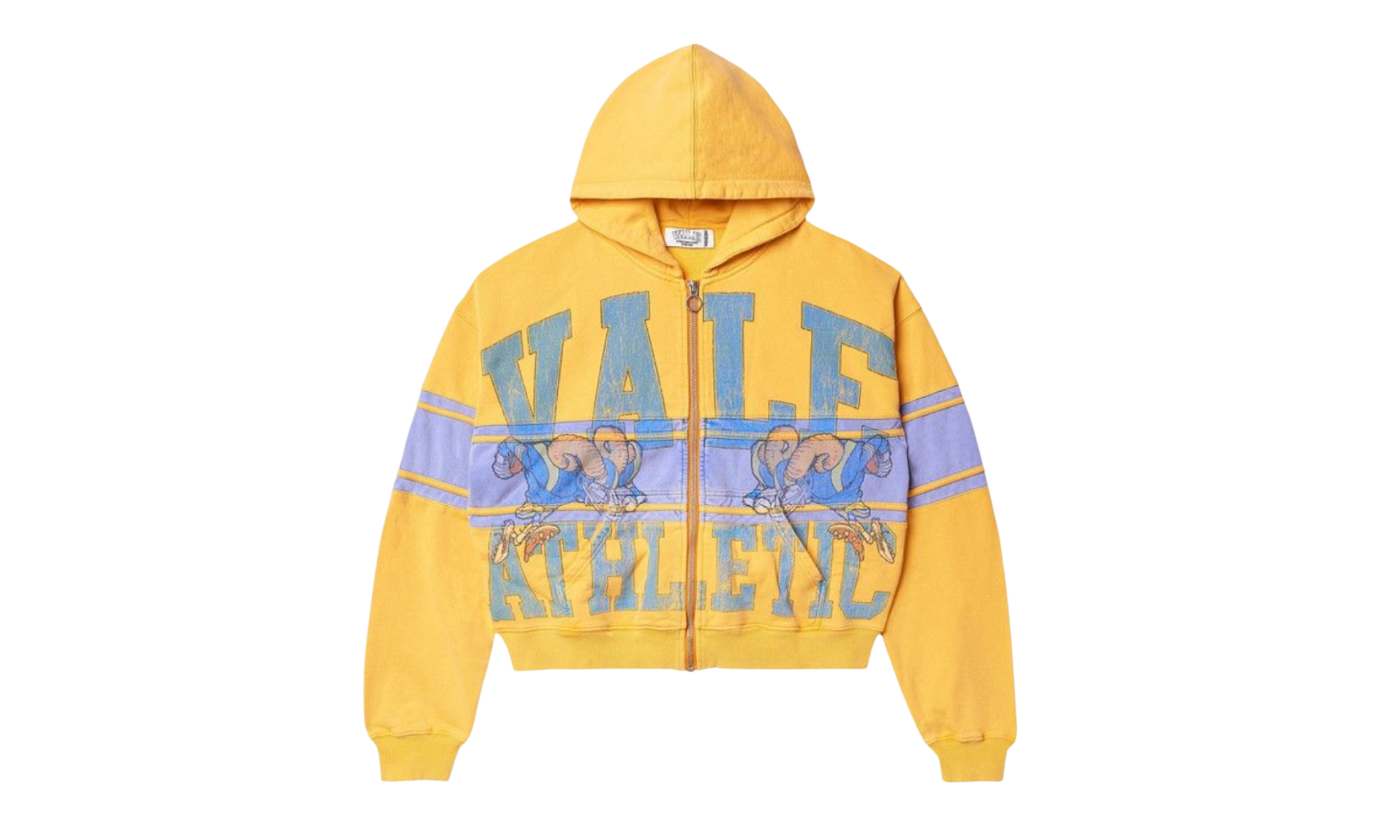 Vale Forever Bighorn Zip Up Hoodie Yellow (PreOwned)