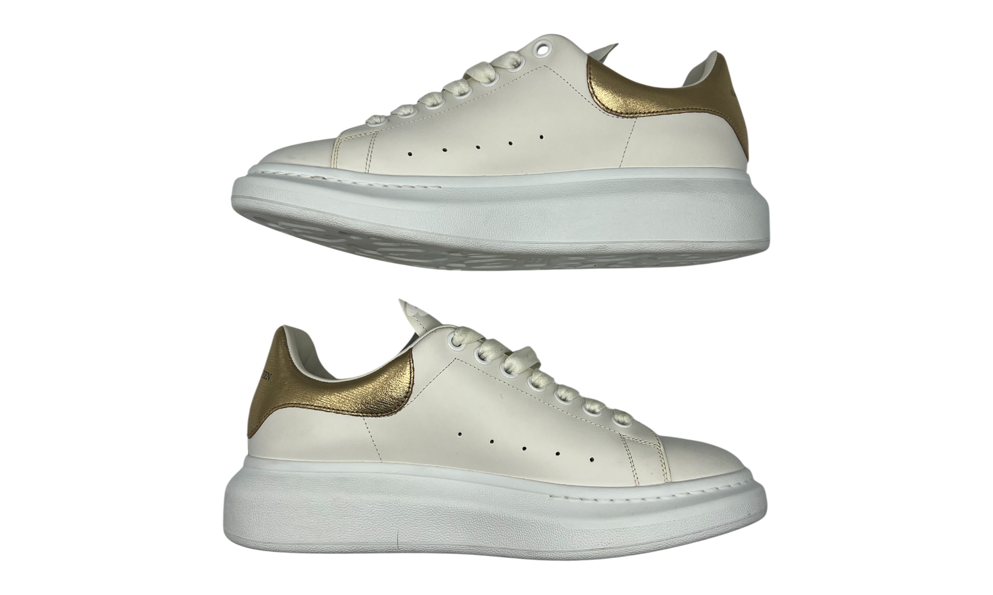 Alexander McQueen Oversized White Gold (PreOwned) (No Box)