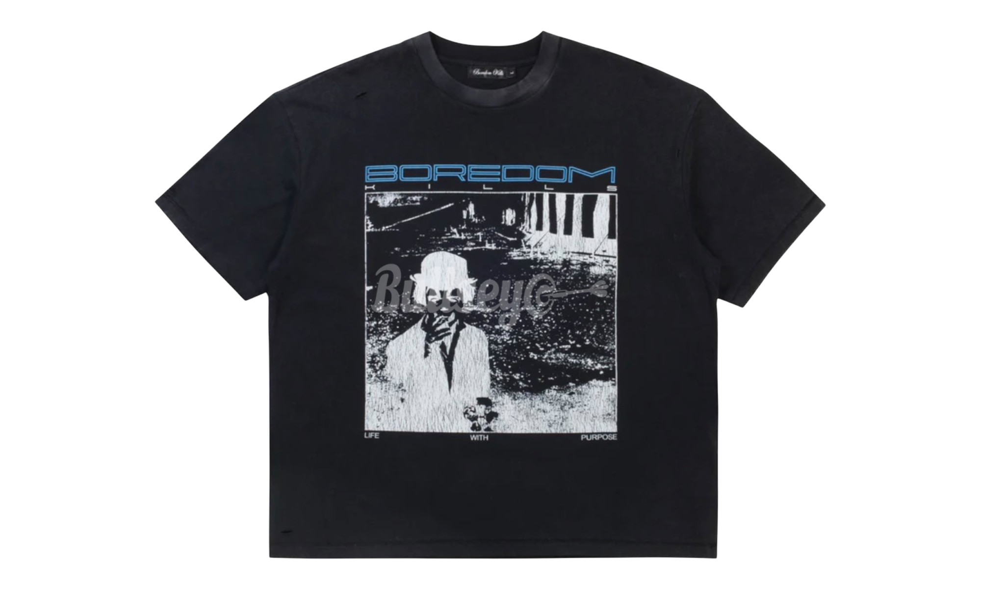 Boredom Kills Purpose Black T-Shirt