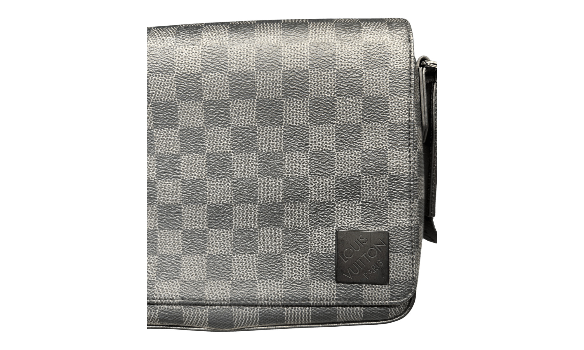 Louis Vuitton District Cloth Bag (Preowned)