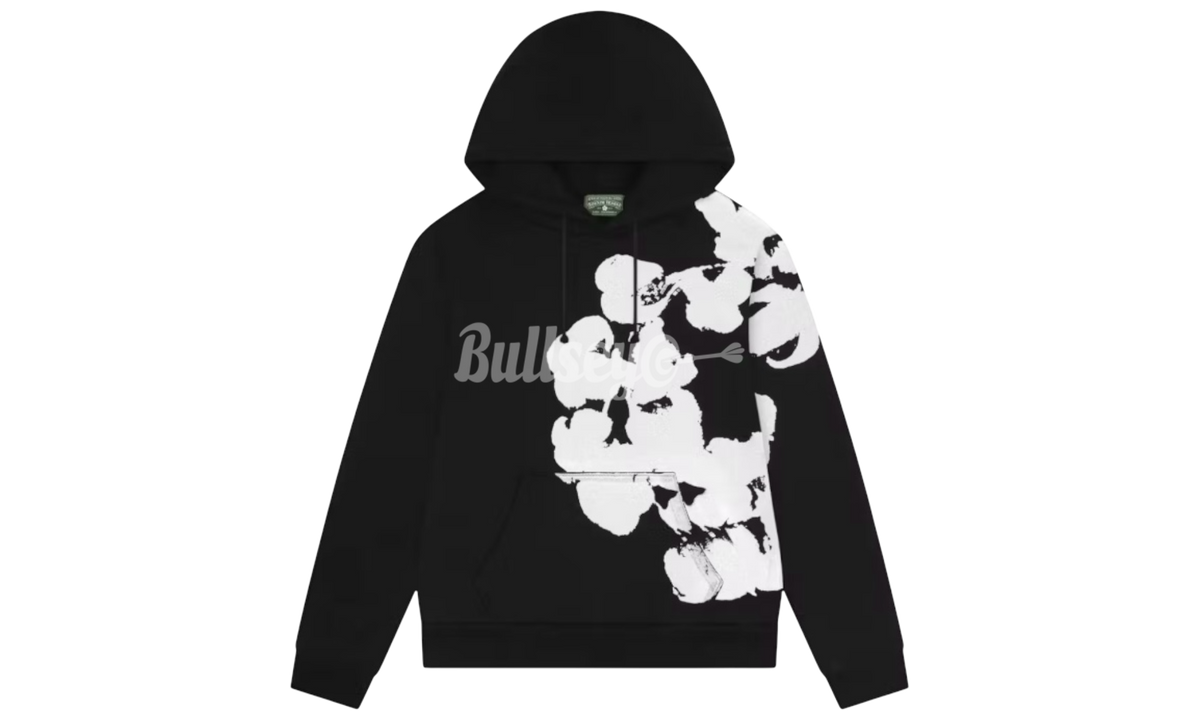 Denim Tears Big Cotton Wreath Sweatshirt Black