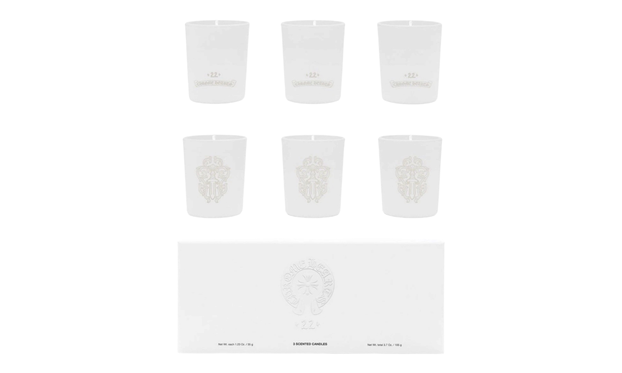 Chrome Hearts Vine Dagger Candle Set