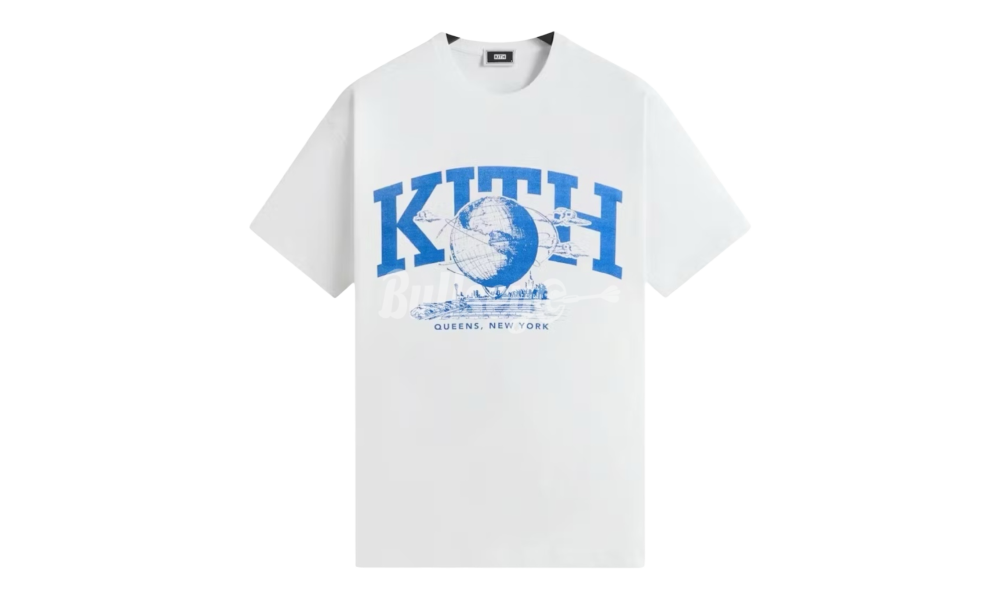 Kith Queens Unisphere Vintage White T-Shirt
