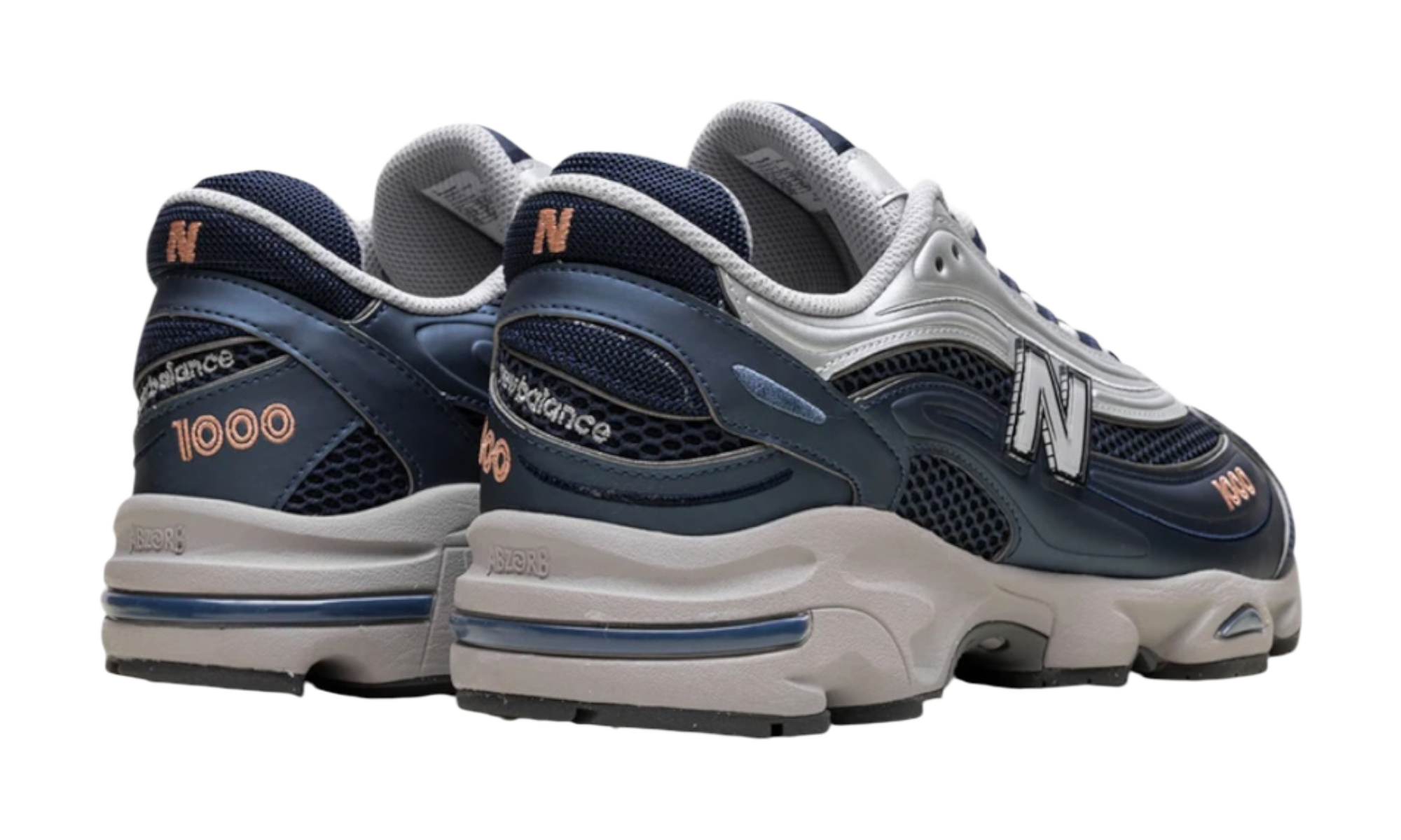 New Balance 1000 Vintage Indigo Light Silver Metallic (GS)