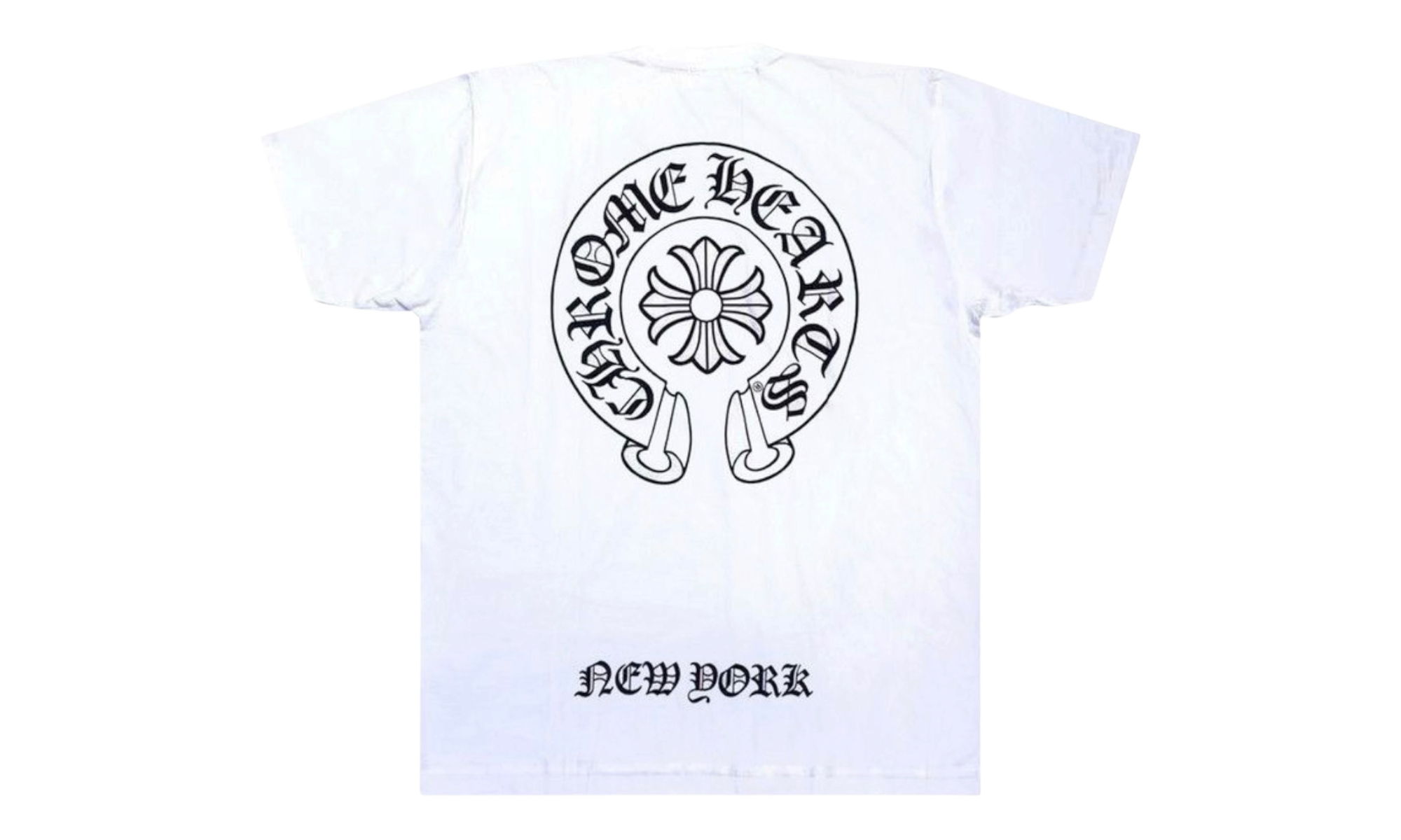 Chrome Hearts New York Exclusive Horseshoe White T-Shirt