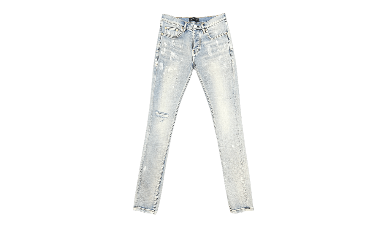 Purple Brand Paint Splatter Jeans (PreOwned)