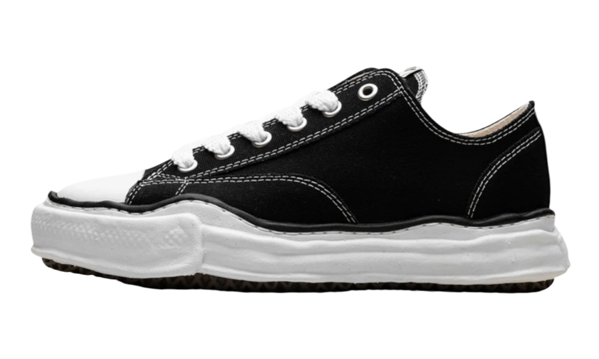 Maison Mihara Yasuhiro Peterson 23 OG Sole Canvas Low Black
