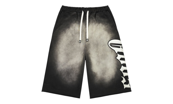 Godspeed OG Logo 3QTR Washed Black Shorts
