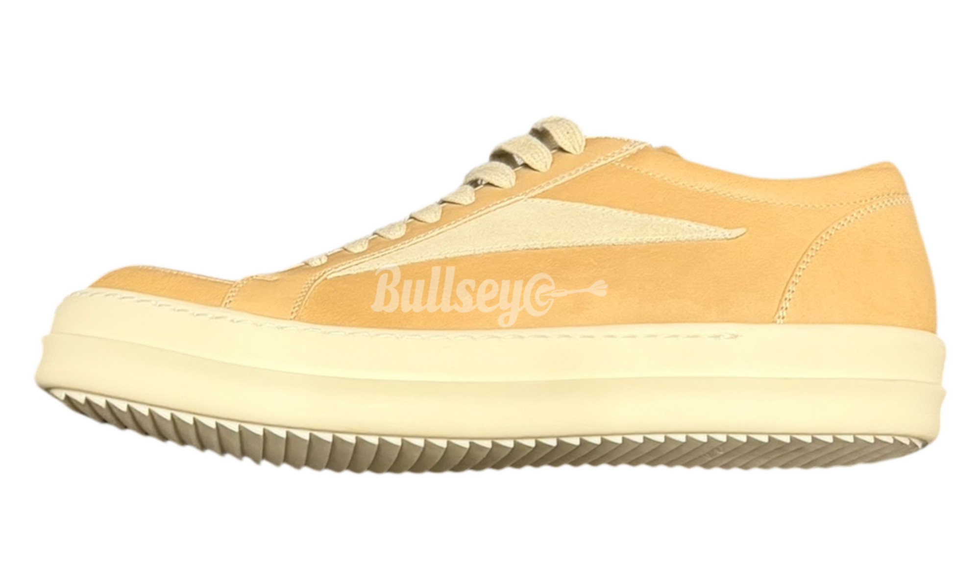 Rick Owens Beige Hollywood Vintage Beige Sneakers (PreOwned)