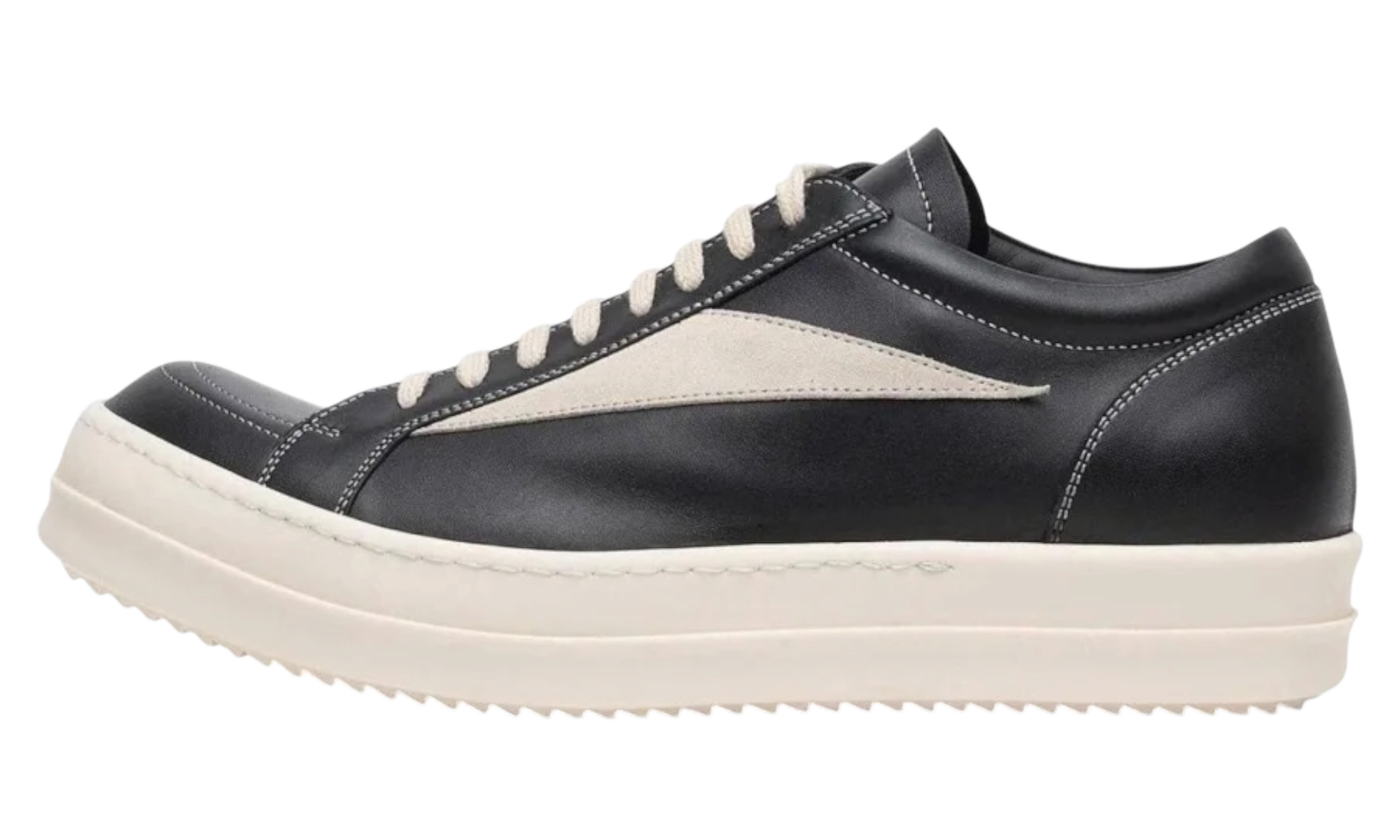 Rick Owens Mainline Vintage Low Black Sneakers
