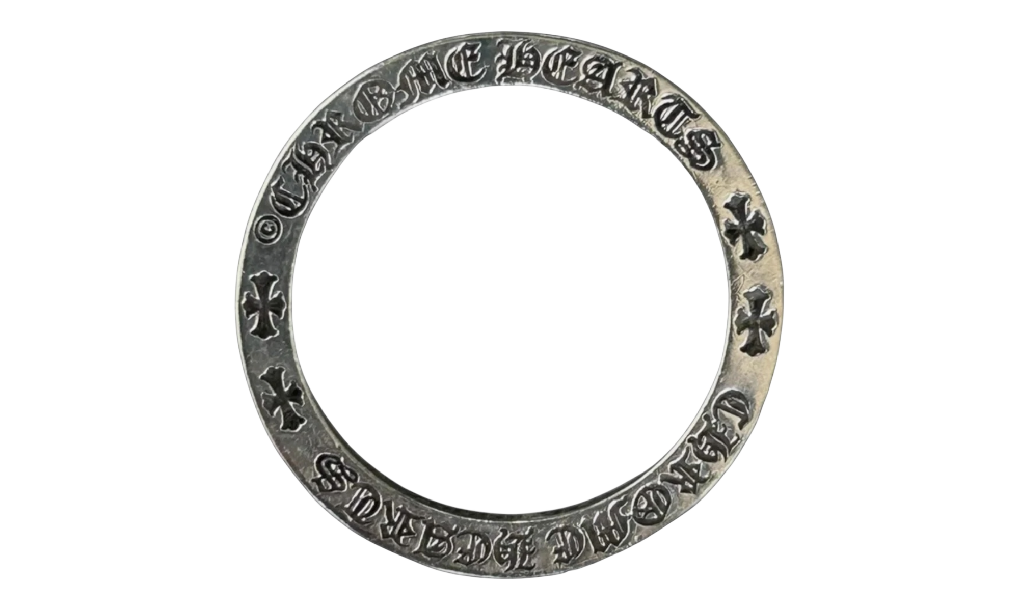 Chrome Hearts Malibu Fuck You 3mm Spacer Ring