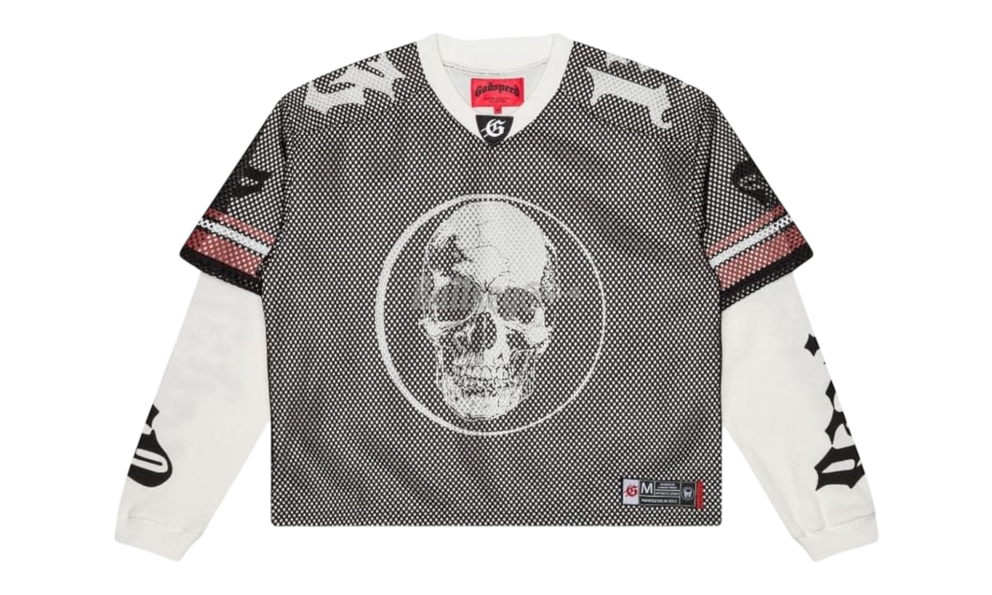 Godspeed TD Layer Black/White/Red Longsleeve Jersey