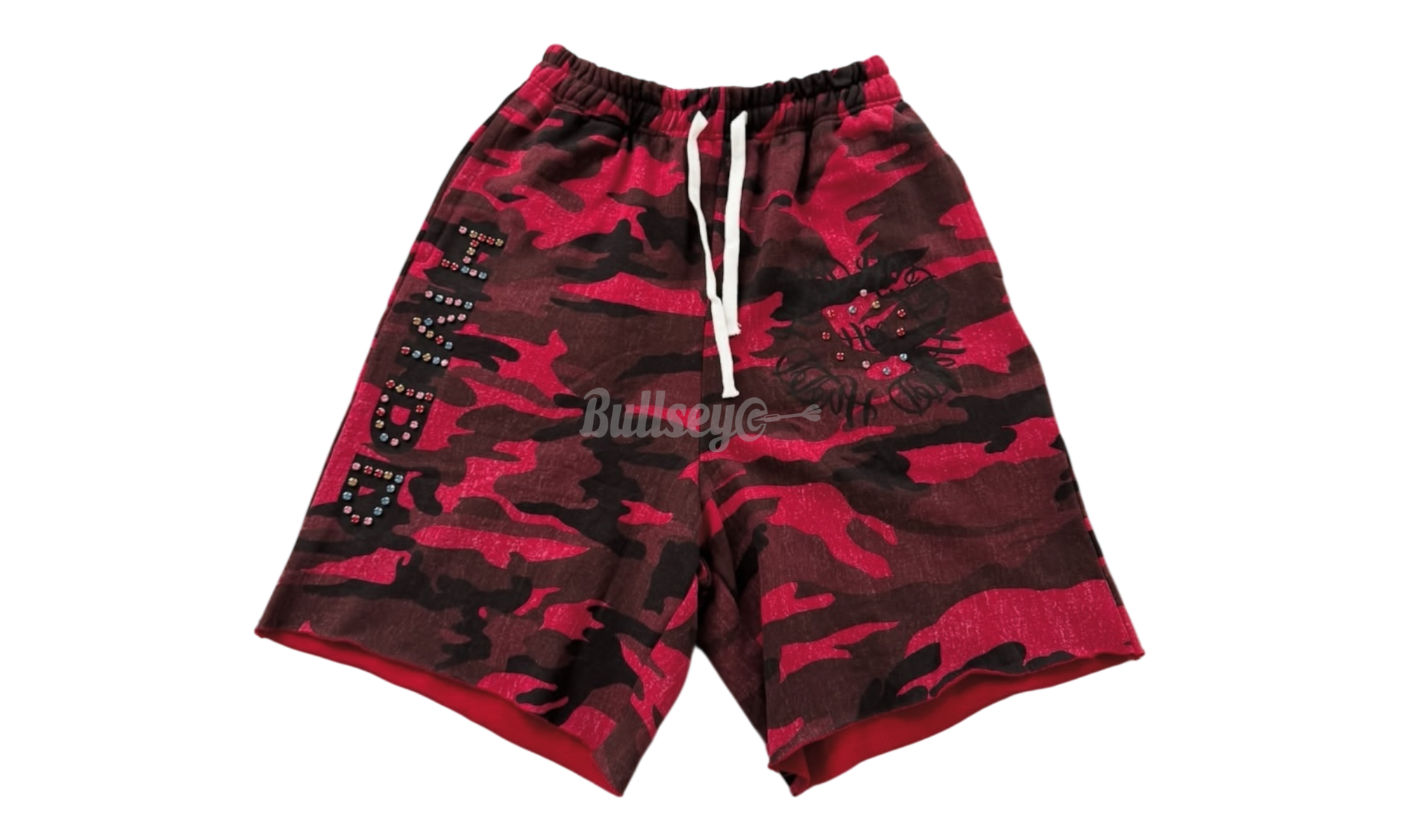 HMDD Camo Chimstone Red Sweat Shorts