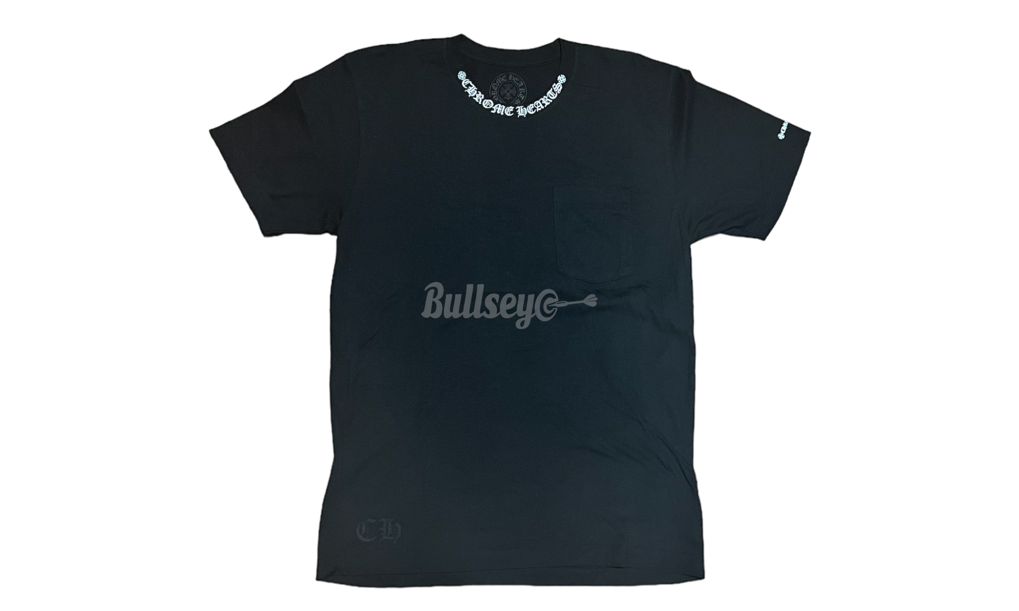 Chrome Hearts Neck Letters Black/White T-Shirt