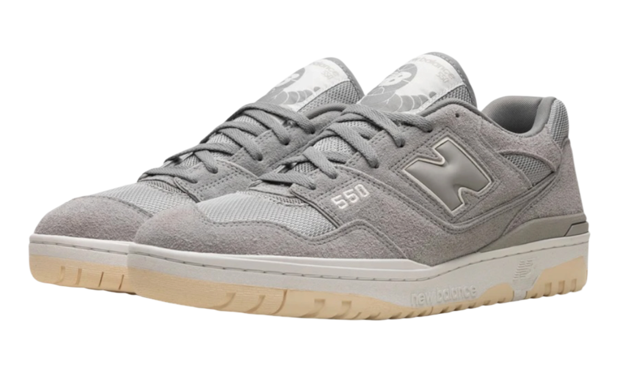 New Balance 550 Suede Slate Grey