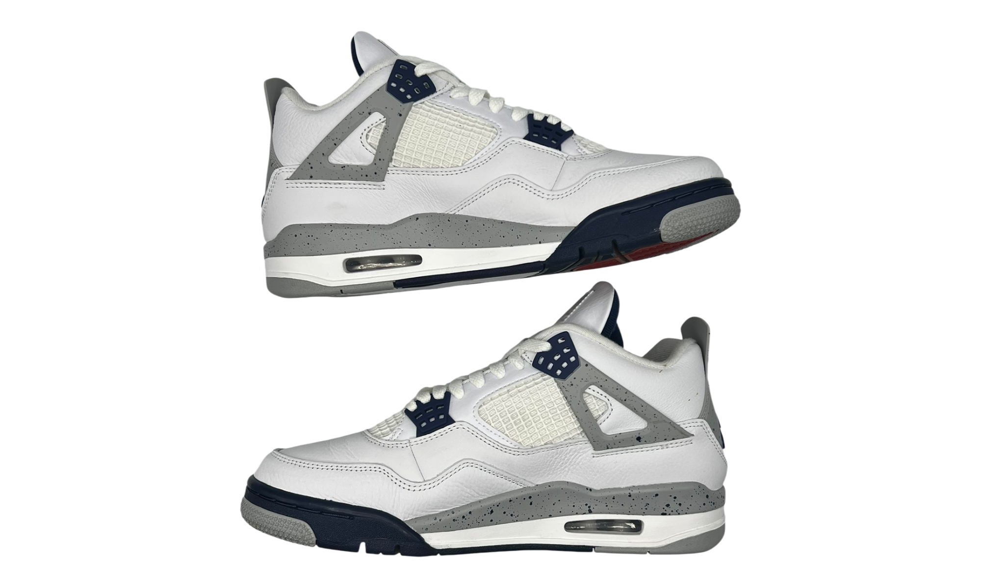 Air Jordan 4 Retro "White Midnight Navy" (PreOwned)