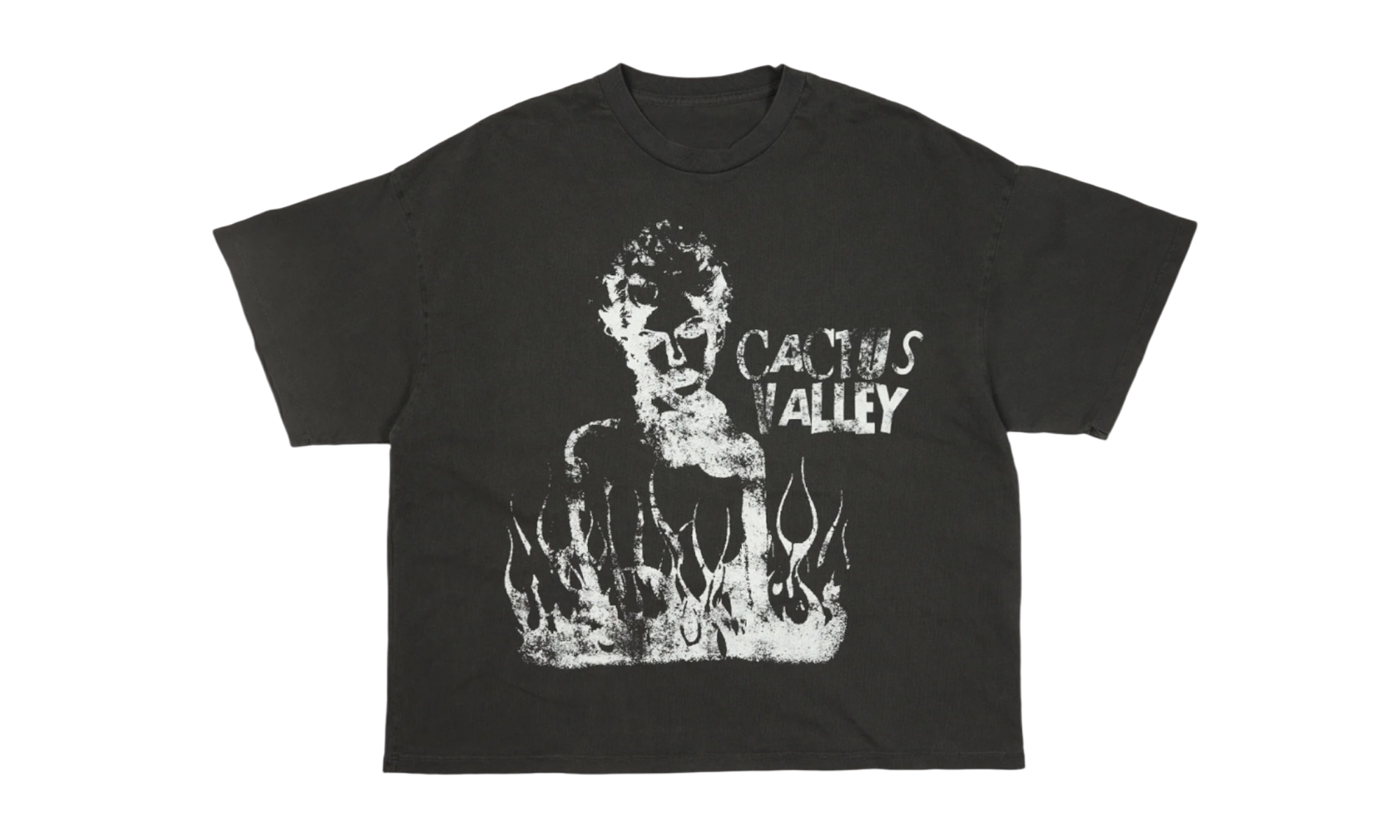 Azva Cactus Lady Black T-Shirt