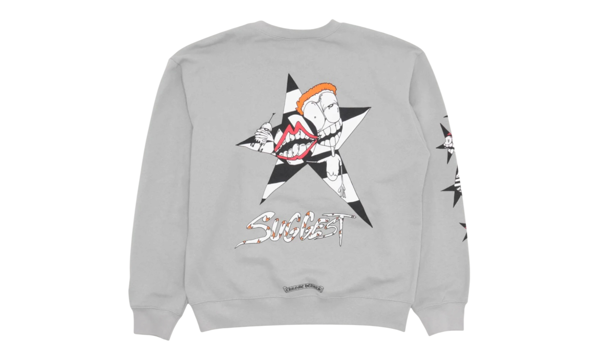 Chrome Hearts Matty Boy Suggest Grey Crewneck