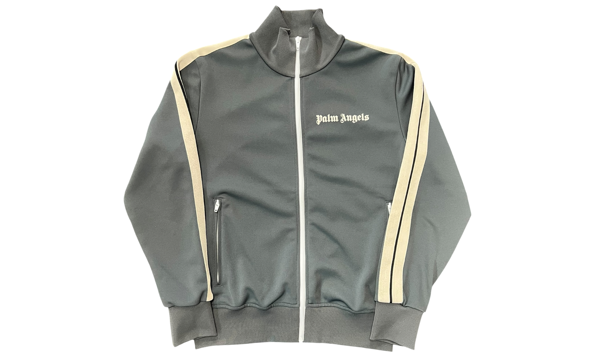 Palm Angels Classic Logo Track Jacket Grey (PreOwned)