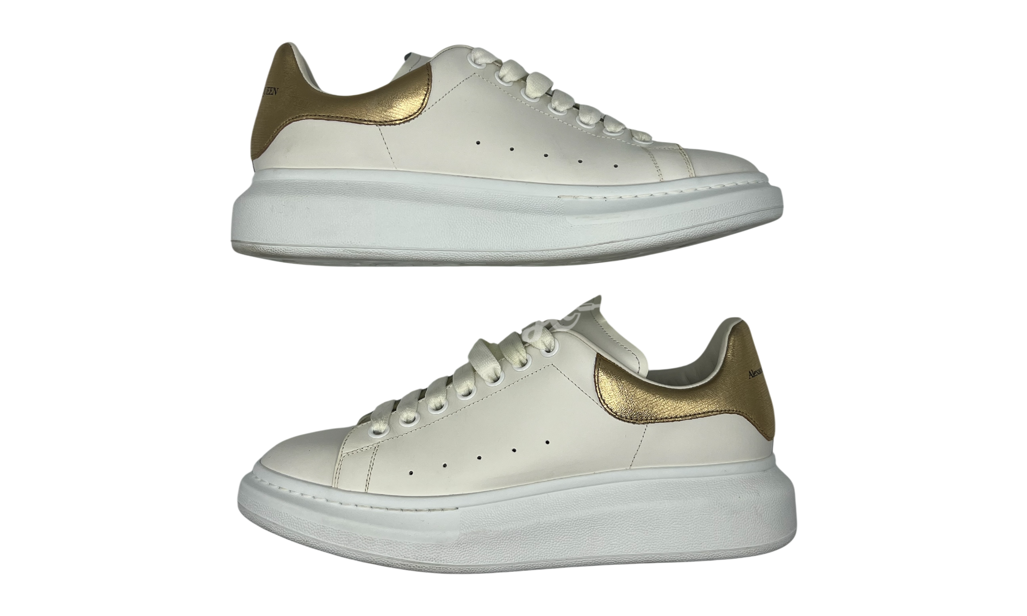 Alexander McQueen Oversized White Gold (PreOwned) (No Box)