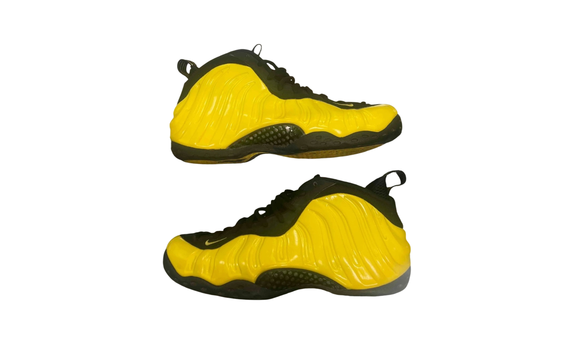 Nike Air Foamposite One Wu-Tang Optic Yellow (PreOwned) (No Box)