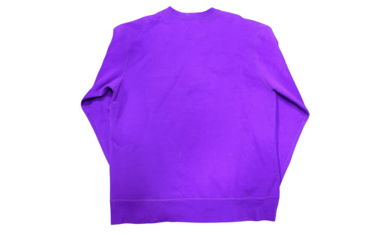 BAPE Ape Head One Point Relaxed Fit Crewneck (SS23) Purple (PreOwned)