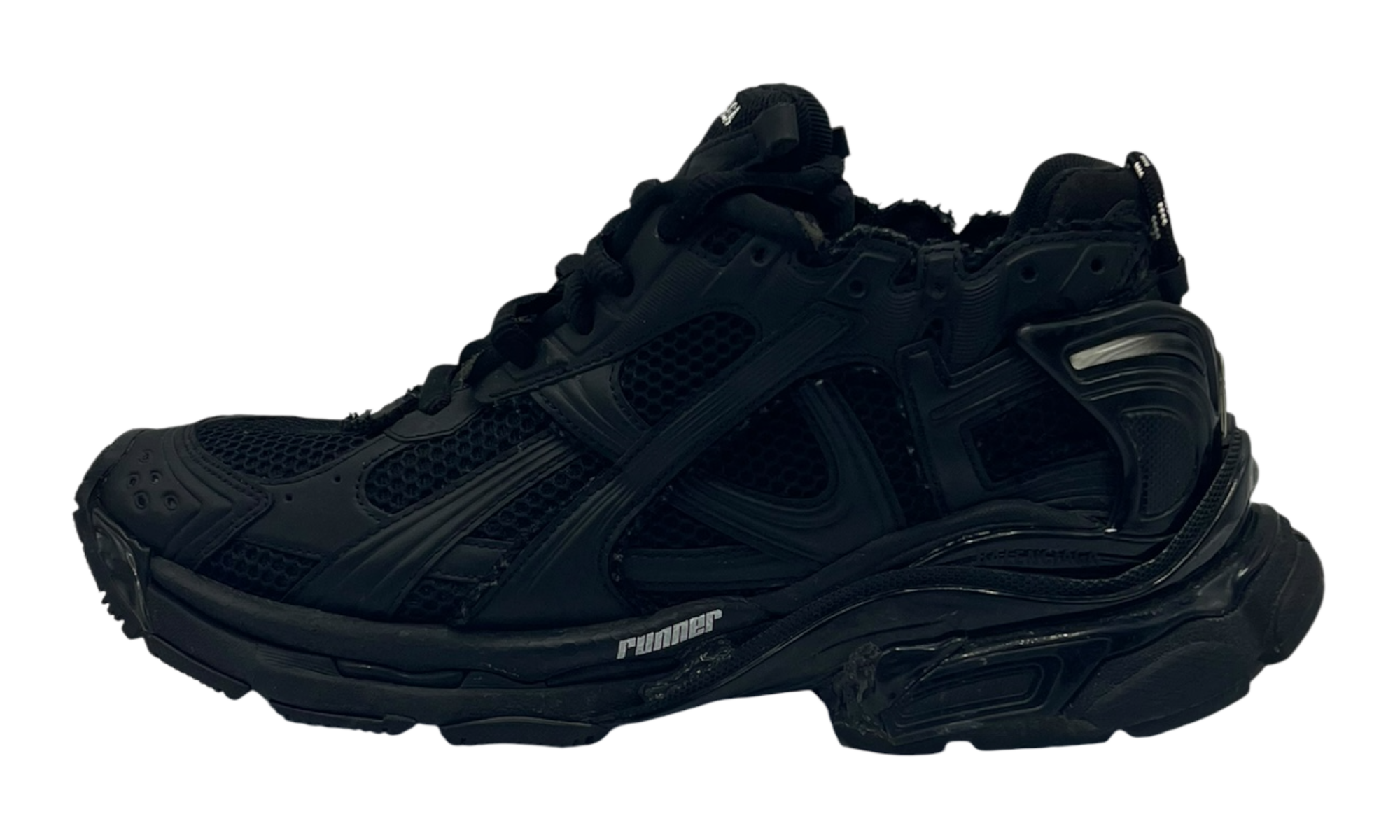 Balenciaga Runner Sneaker Triple Black (PreOwned)