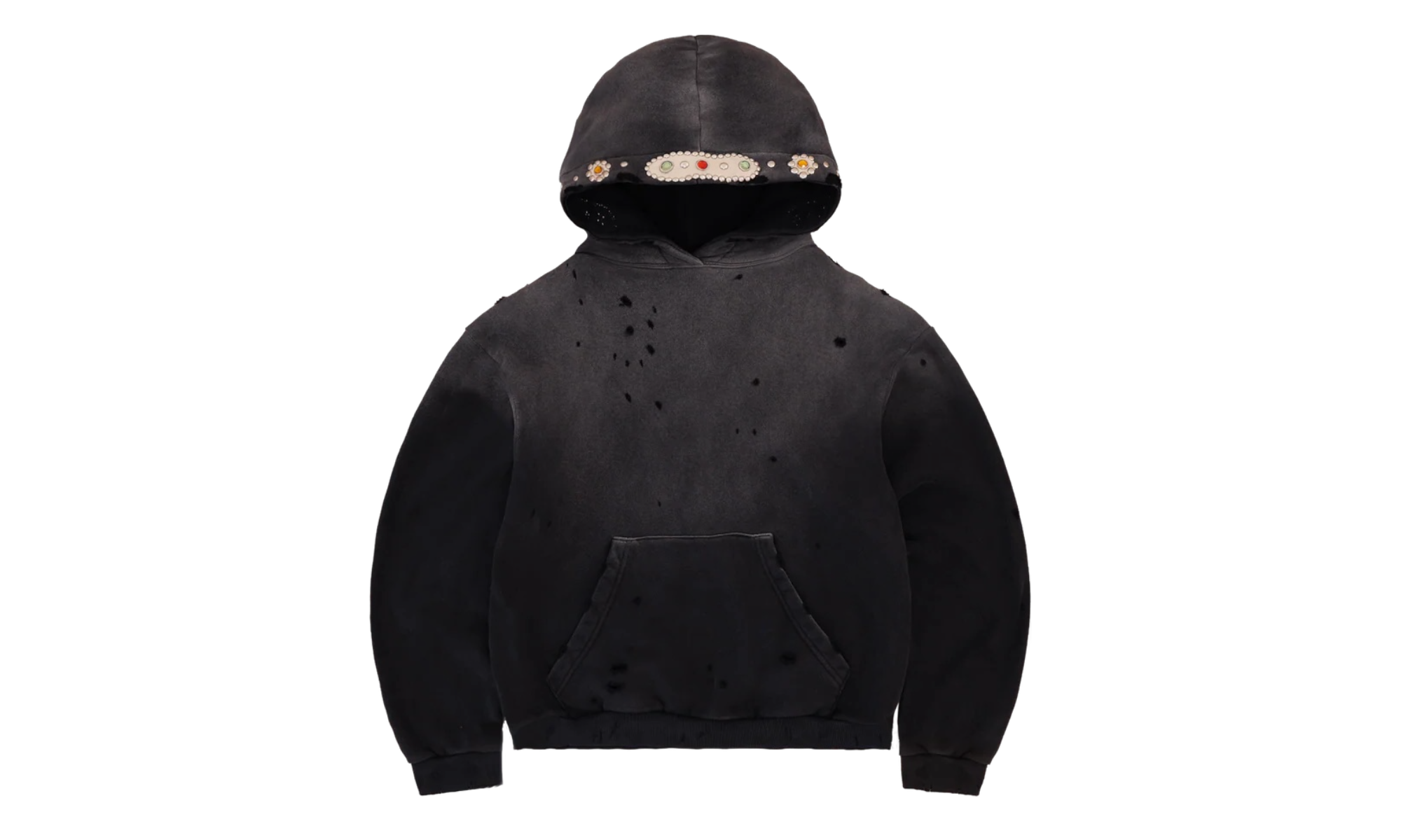 Bravest Studios Sapphire Pullover Hoodie Vintage Black