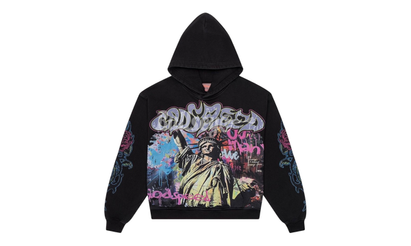Godspeed Vandal Washed Black Hoodie