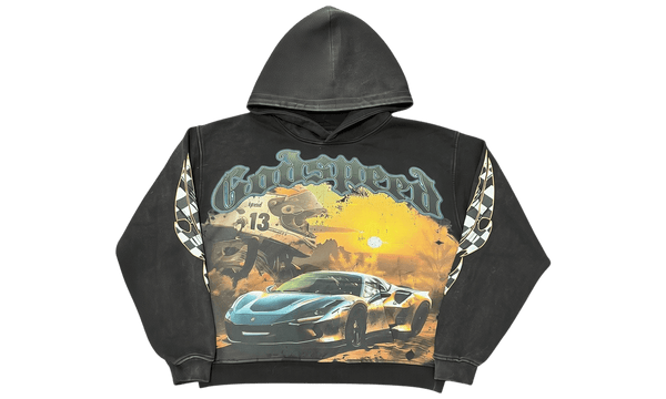 Godspeed Sunset Drift Hoodie Black Wash (PreOwned)