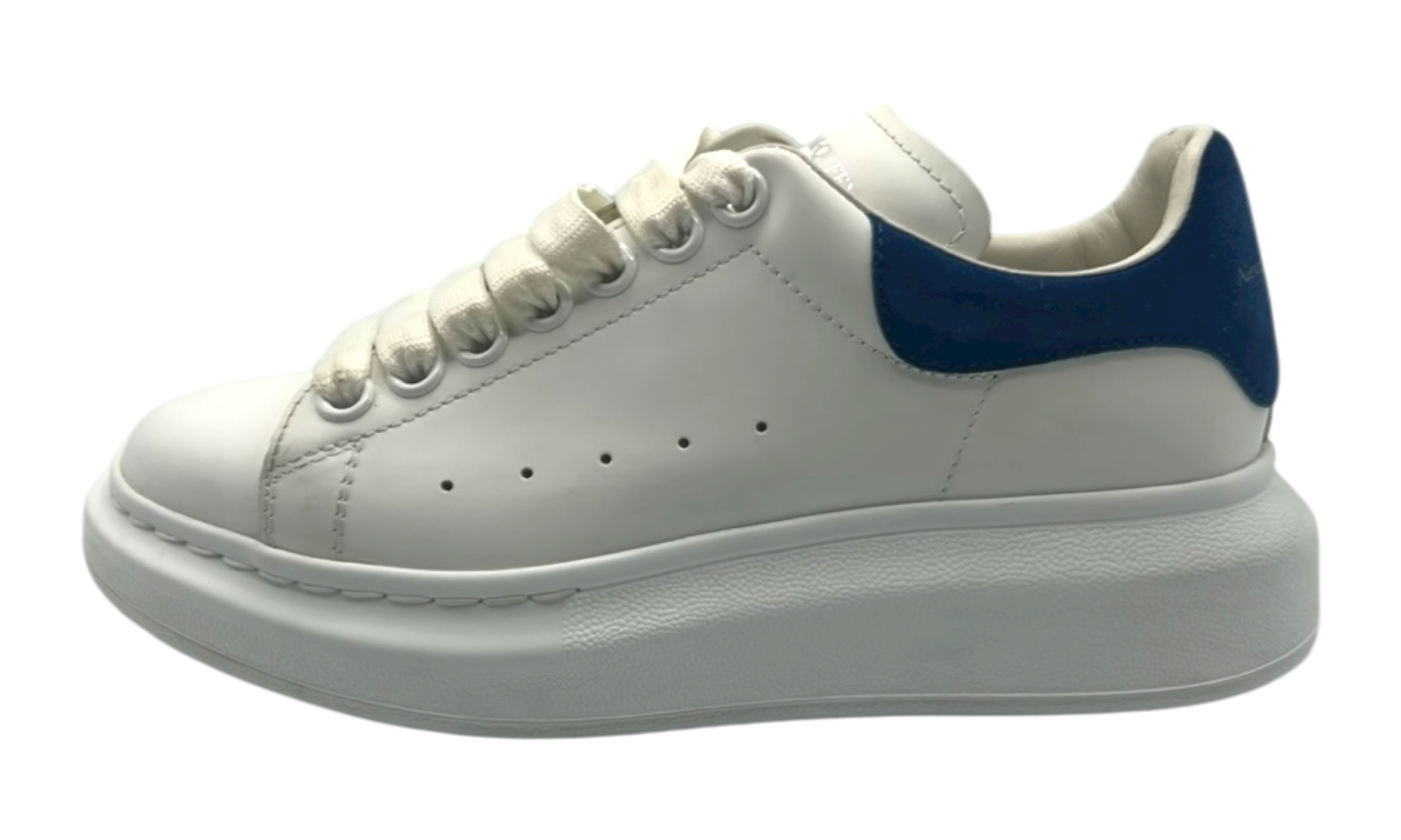 Alexander McQueen Oversized "Paris Blue" Sneakers (PreOwned) (No Box)
