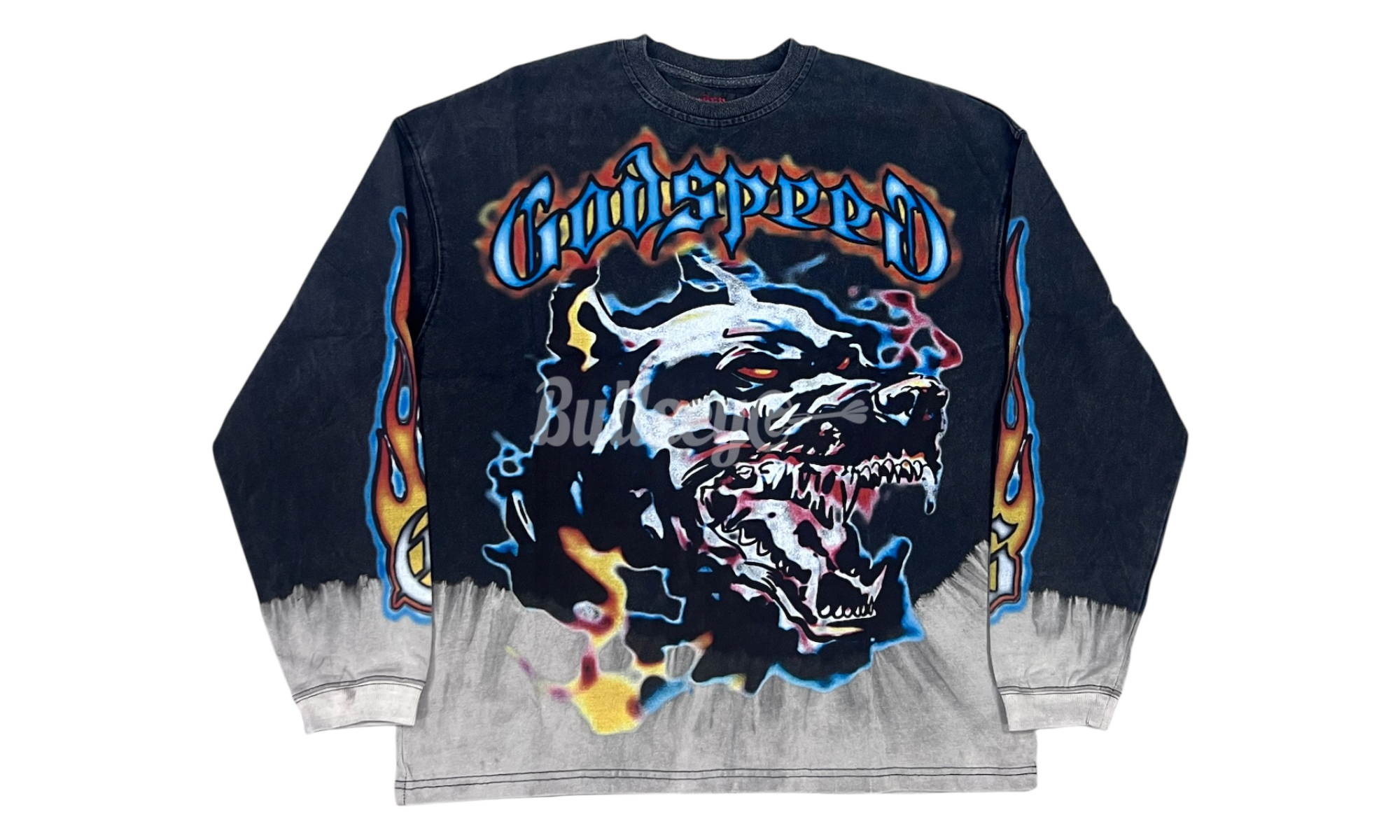 Godspeed Off the Leash Washed Black Longsleeve T-Shirt