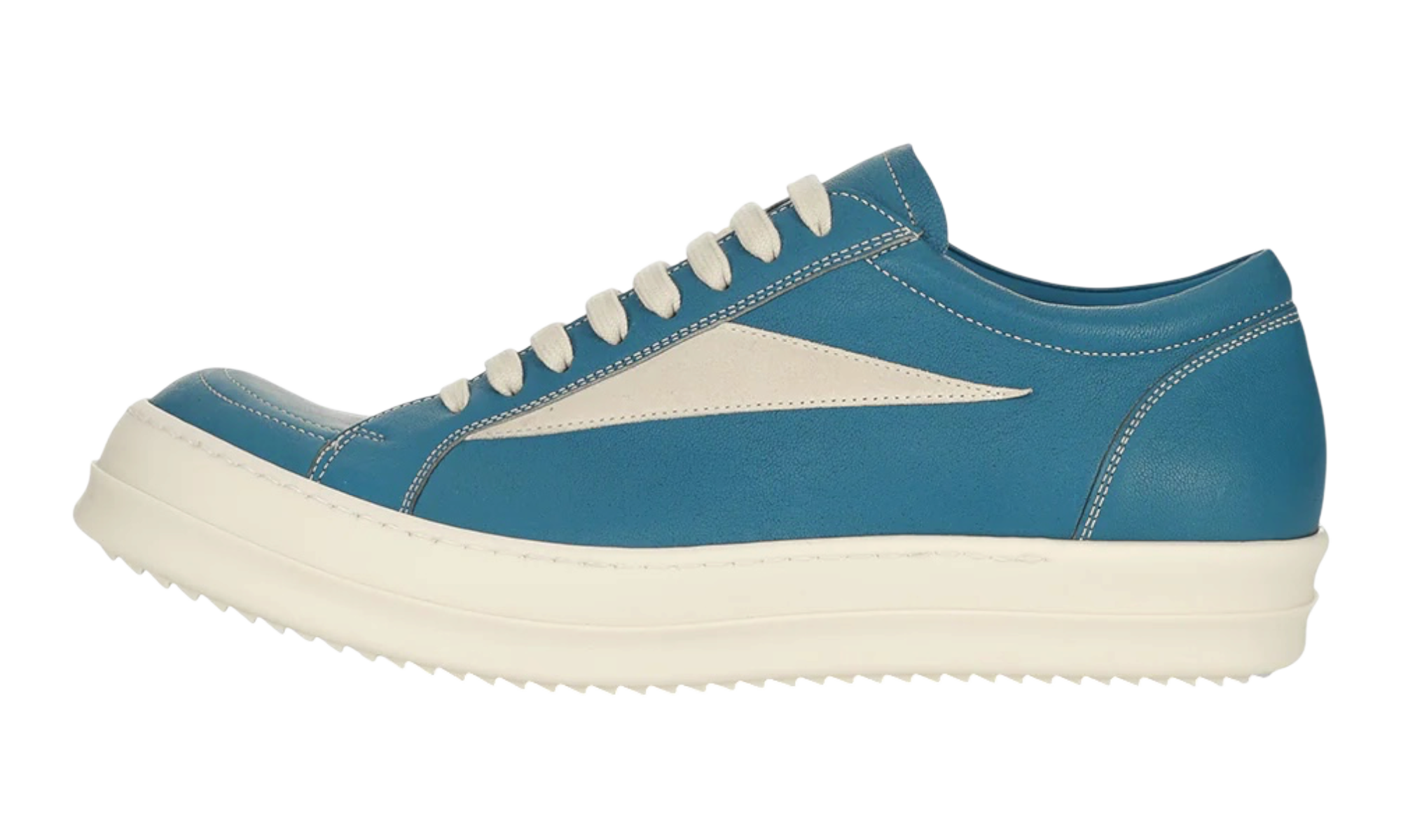 Rick Owens Mainline Vintage Low Blue Sneakers