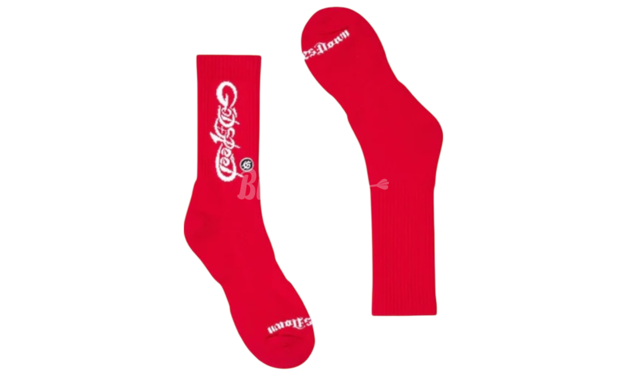 Godspeed New Age Logo Red Socks