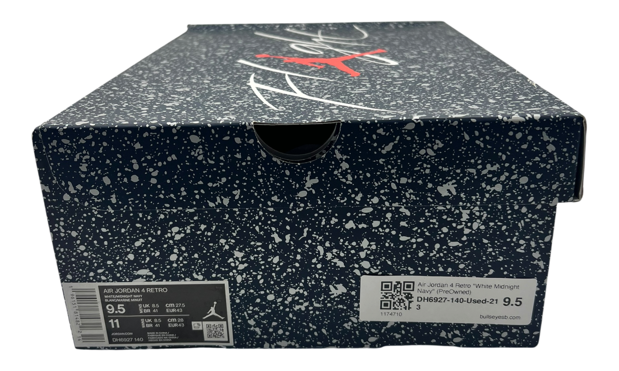 Air Jordan 4 Retro "White Midnight Navy" (PreOwned)